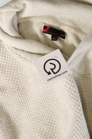 Ανδρικό πουλόβερ Dressmann, Μέγεθος XL, Χρώμα Εκρού, Τιμή 4,46 €