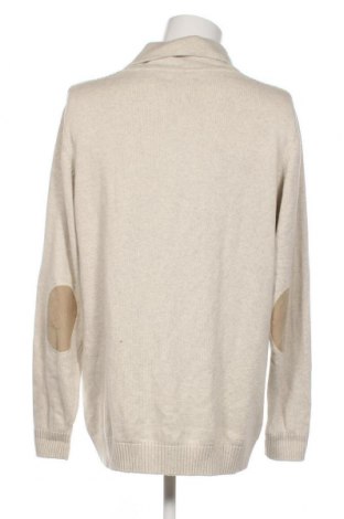 Ανδρικό πουλόβερ Dressmann, Μέγεθος XL, Χρώμα Εκρού, Τιμή 5,64 €