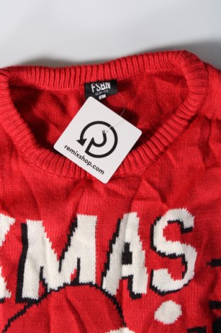 Pánsky sveter  FSBN, Veľkosť L, Farba Červená, Cena  4,93 €
