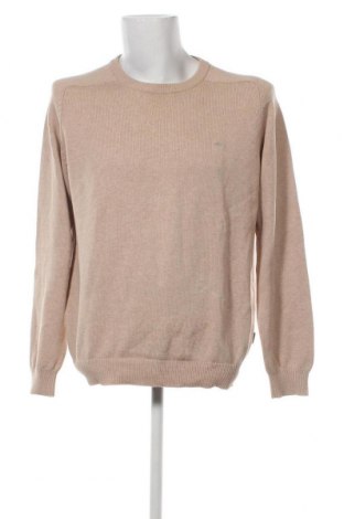 Мъжки пуловер Fynch-Hatton, Размер L, Цвят Бежов, Цена 44,00 лв.