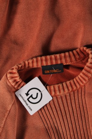 Ανδρικό πουλόβερ Gin Tonic, Μέγεθος XL, Χρώμα Πορτοκαλί, Τιμή 4,46 €