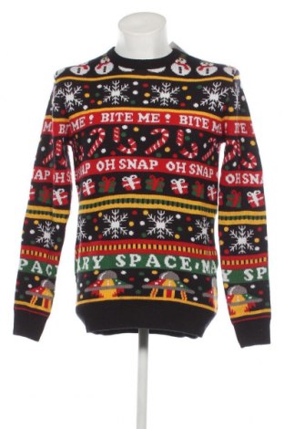Мъжки пуловер H&M Divided, Размер S, Цвят Многоцветен, Цена 8,12 лв.