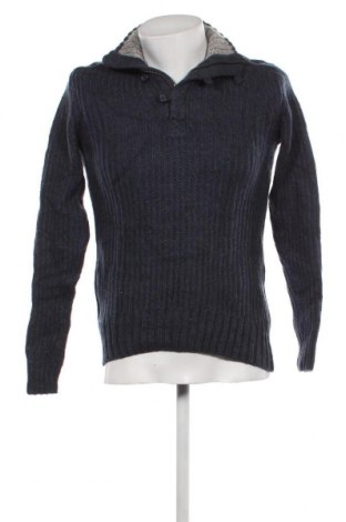 Мъжки пуловер H&M L.O.G.G., Размер L, Цвят Син, Цена 9,86 лв.