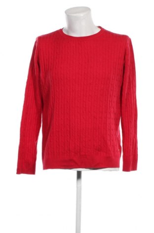 Ανδρικό πουλόβερ Hampton Republic, Μέγεθος XL, Χρώμα Κόκκινο, Τιμή 5,79 €