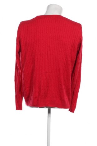Męski sweter Hampton Republic, Rozmiar XL, Kolor Czerwony, Cena 30,71 zł