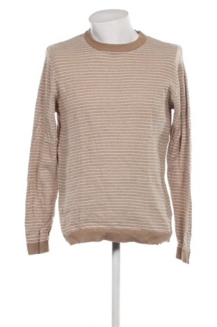 Ανδρικό πουλόβερ Jack & Jones, Μέγεθος L, Χρώμα  Μπέζ, Τιμή 9,46 €