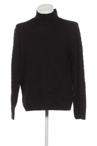 Ανδρικό πουλόβερ Jack & Jones, Μέγεθος L, Χρώμα Μαύρο, Τιμή 10,52 €