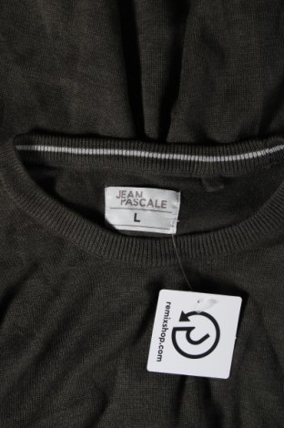 Мъжки пуловер Jean Pascale, Размер L, Цвят Зелен, Цена 8,70 лв.