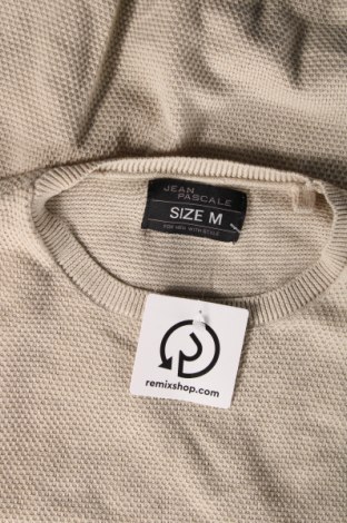 Мъжки пуловер Jean Pascale, Размер M, Цвят Бежов, Цена 8,41 лв.