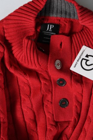 Мъжки пуловер JP 1880, Размер L, Цвят Червен, Цена 10,80 лв.