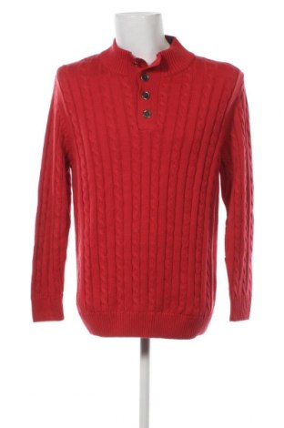 Ανδρικό πουλόβερ JP 1880, Μέγεθος L, Χρώμα Κόκκινο, Τιμή 6,68 €