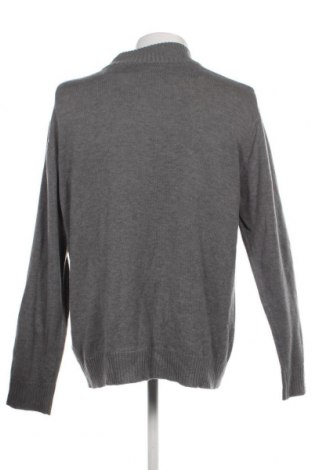 Ανδρικό πουλόβερ John Baner, Μέγεθος XXL, Χρώμα Γκρί, Τιμή 17,94 €