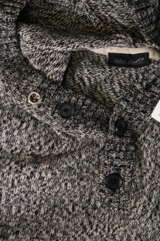 Мъжки пуловер John Devin, Размер S, Цвят Сив, Цена 6,96 лв.