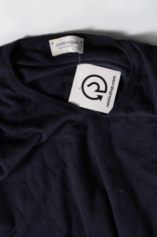 Ανδρικό πουλόβερ John Smedley, Μέγεθος L, Χρώμα Μπλέ, Τιμή 20,69 €