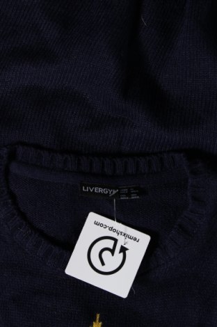 Herrenpullover Livergy, Größe M, Farbe Blau, Preis 11,10 €