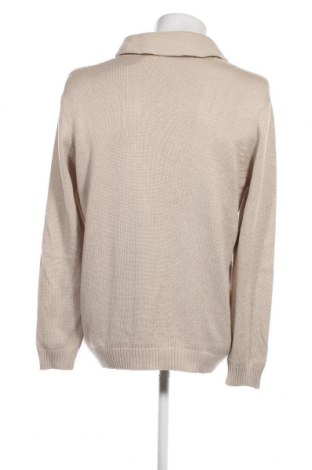 Мъжки пуловер Luca D'Altieri, Размер L, Цвят Бежов, Цена 8,40 лв.