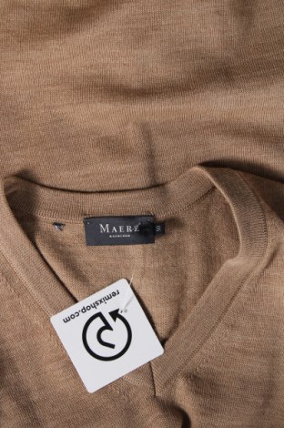 Мъжки пуловер Maerz Muenchen, Размер L, Цвят Бежов, Цена 21,76 лв.