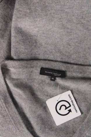 Ανδρικό πουλόβερ Mark Adam, Μέγεθος M, Χρώμα Γκρί, Τιμή 4,49 €