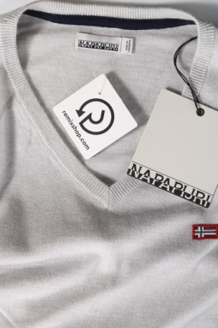 Ανδρικό πουλόβερ Napapijri, Μέγεθος S, Χρώμα Γκρί, Τιμή 29,54 €
