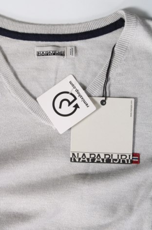 Ανδρικό πουλόβερ Napapijri, Μέγεθος XXL, Χρώμα Γκρί, Τιμή 34,46 €