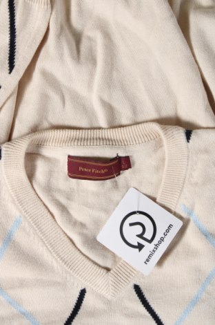 Мъжки пуловер Peter Fitch, Размер L, Цвят Бежов, Цена 13,05 лв.