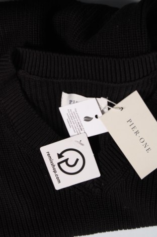 Мъжки пуловер Pier One, Размер L, Цвят Черен, Цена 22,08 лв.