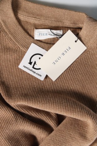 Ανδρικό πουλόβερ Pier One, Μέγεθος XL, Χρώμα Καφέ, Τιμή 7,82 €