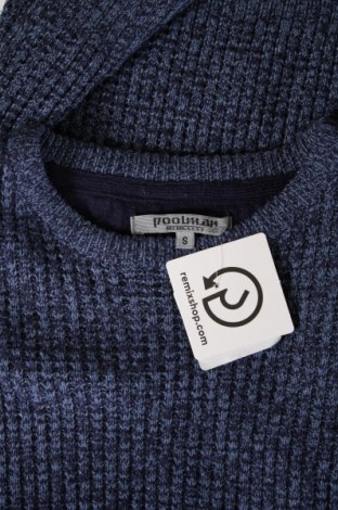 Ανδρικό πουλόβερ Poolman, Μέγεθος S, Χρώμα Μπλέ, Τιμή 14,85 €