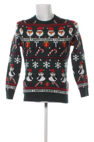 Ανδρικό πουλόβερ Pull&Bear, Μέγεθος S, Χρώμα Πολύχρωμο, Τιμή 4,49 €