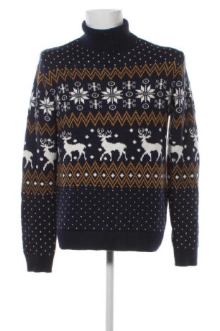 Ανδρικό πουλόβερ Reserved, Μέγεθος L, Χρώμα Μπλέ, Τιμή 6,28 €