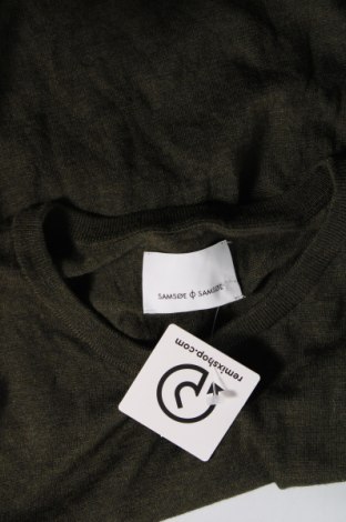 Ανδρικό πουλόβερ Samsoe & Samsoe, Μέγεθος XL, Χρώμα Πράσινο, Τιμή 27,22 €
