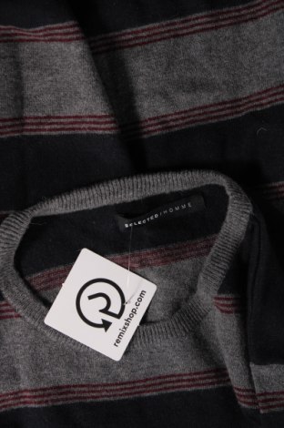 Ανδρικό πουλόβερ Selected Homme, Μέγεθος M, Χρώμα Πολύχρωμο, Τιμή 6,09 €