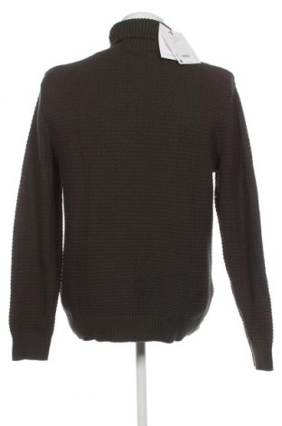 Ανδρικό πουλόβερ Selected Homme, Μέγεθος L, Χρώμα Πράσινο, Τιμή 17,53 €