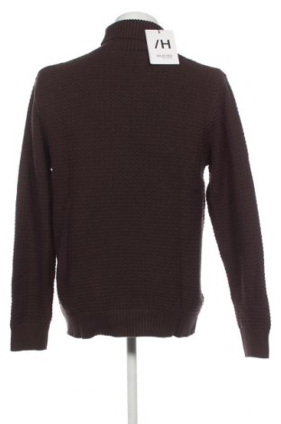 Ανδρικό πουλόβερ Selected Homme, Μέγεθος L, Χρώμα Καφέ, Τιμή 17,53 €