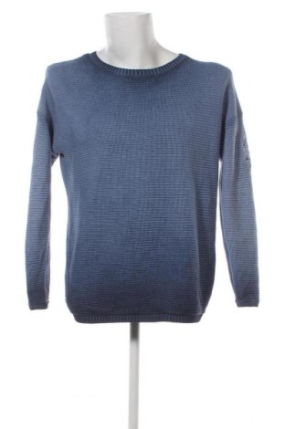 Ανδρικό πουλόβερ Soccx, Μέγεθος L, Χρώμα Μπλέ, Τιμή 4,36 €