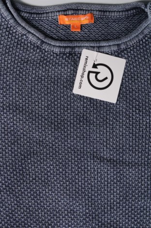 Ανδρικό πουλόβερ Staccato, Μέγεθος M, Χρώμα Μπλέ, Τιμή 4,75 €