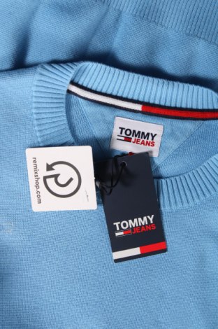 Pulover de bărbați Tommy Jeans, Mărime L, Culoare Albastru, Preț 628,29 Lei