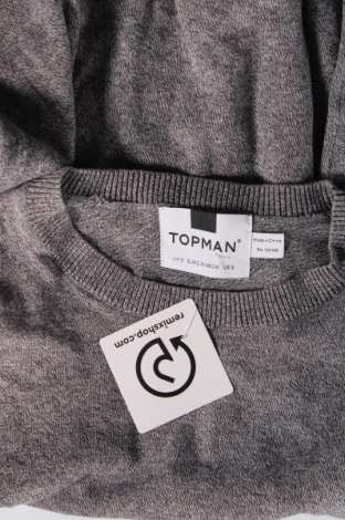 Herrenpullover Topman, Größe S, Farbe Grau, Preis 8,52 €