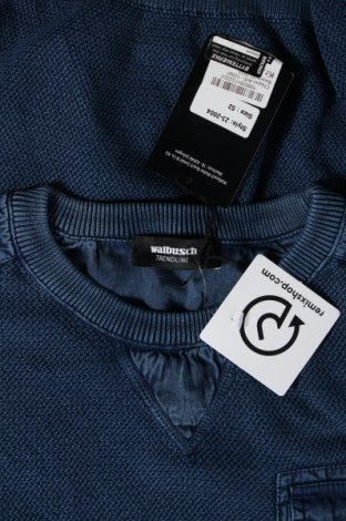 Ανδρικό πουλόβερ Walbusch, Μέγεθος L, Χρώμα Μπλέ, Τιμή 22,05 €