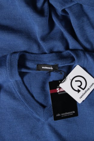 Ανδρικό πουλόβερ Walbusch, Μέγεθος M, Χρώμα Μπλέ, Τιμή 27,22 €