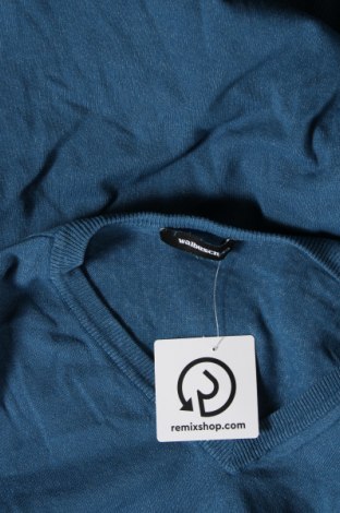 Мъжки пуловер Walbusch, Размер L, Цвят Син, Цена 16,72 лв.