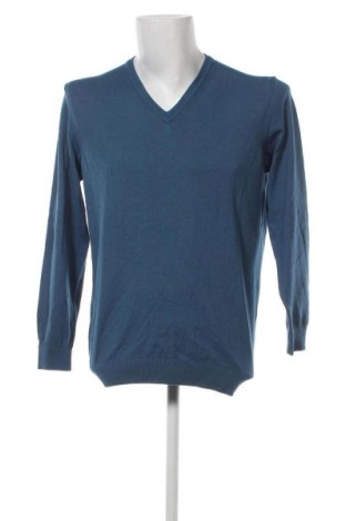 Мъжки пуловер Walbusch, Размер L, Цвят Син, Цена 11,00 лв.