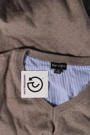 Ανδρικό πουλόβερ Watson's, Μέγεθος M, Χρώμα Γκρί, Τιμή 6,24 €