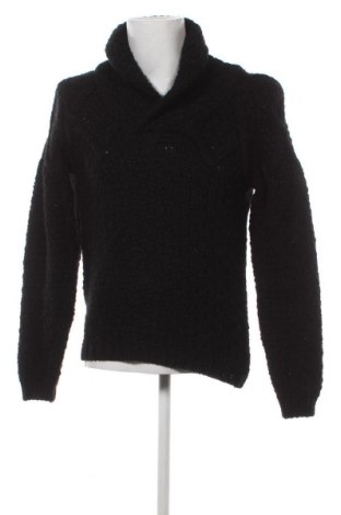 Мъжки пуловер Zara Man, Размер M, Цвят Черен, Цена 11,04 лв.