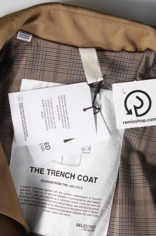 Pánsky prechodný kabát  Selected Homme, Veľkosť XL, Farba Béžová, Cena  91,47 €