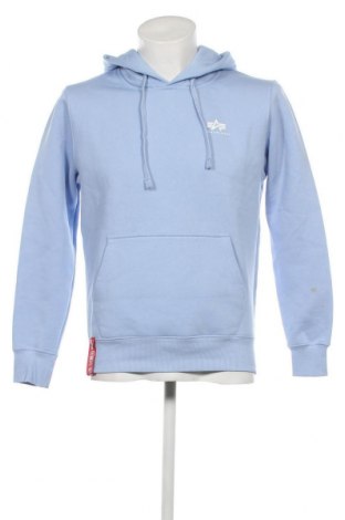 Herren Sweatshirt Alpha Industries, Größe S, Farbe Blau, Preis 39,47 €