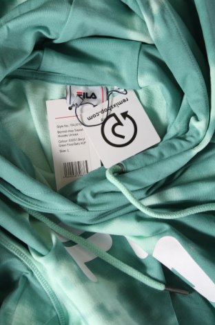 Ανδρικό φούτερ FILA, Μέγεθος L, Χρώμα Πράσινο, Τιμή 44,85 €