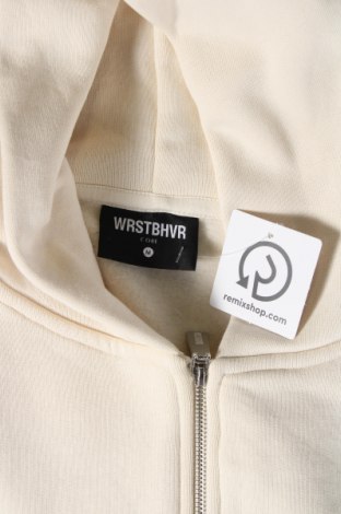 Herren Sweatshirt WRSTBHVR, Größe M, Farbe Ecru, Preis 60,31 €