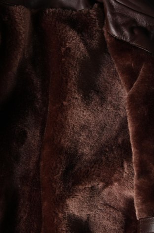 Мъжко кожено яке, Размер M, Цвят Кафяв, Цена 107,00 лв.