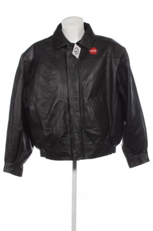 Pánska kožená bunda , Veľkosť XL, Farba Čierna, Cena  51,57 €